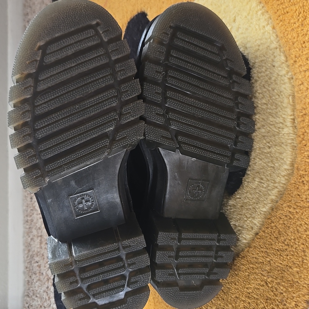 Dr. Martens Black Audrick 8-Eye Boots - Picture 3 of 6